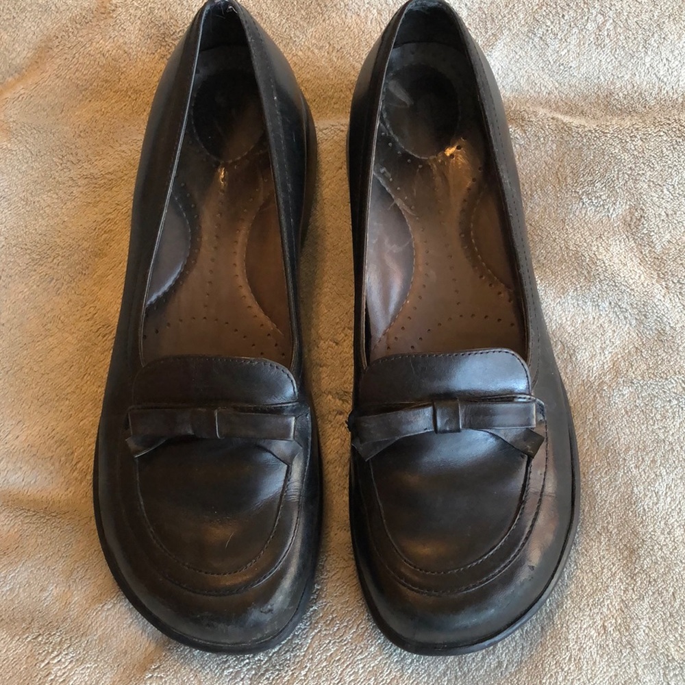 Dansko black loafers size 40